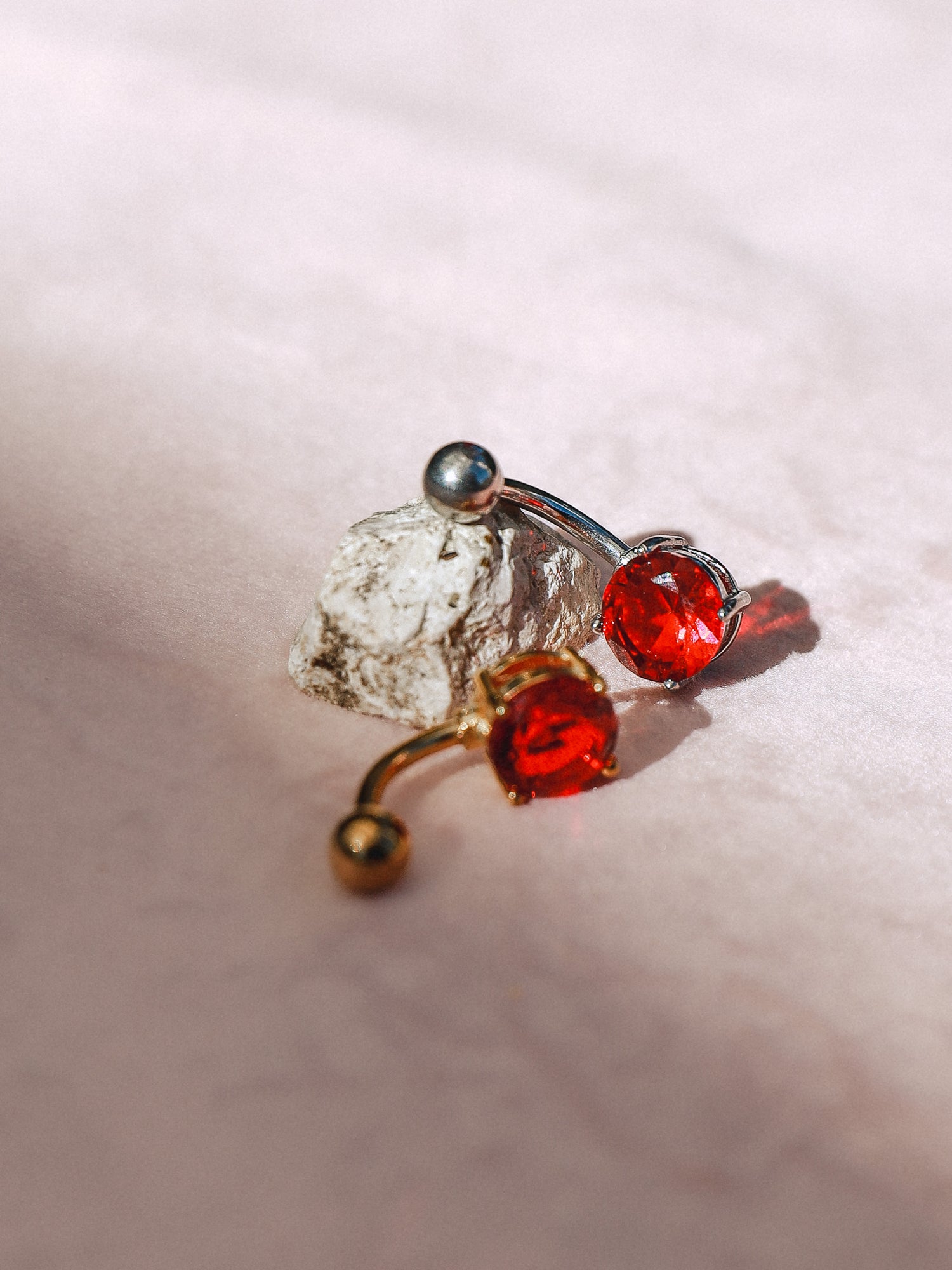 Piercing ombelico titanio