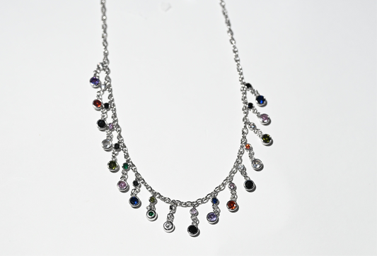 Collana Silver Rainbow
