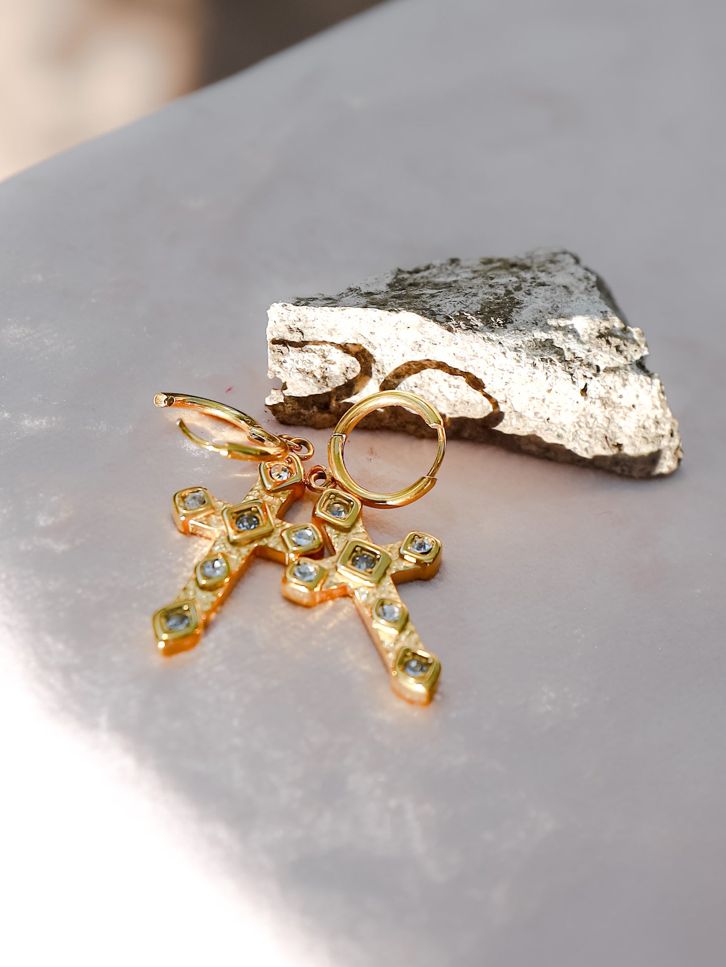 Orecchini Vintage Cross