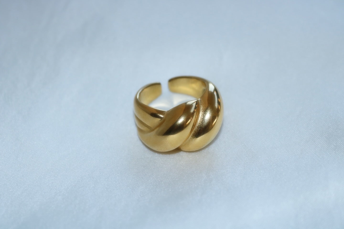 Anello Intreccio Chunky
